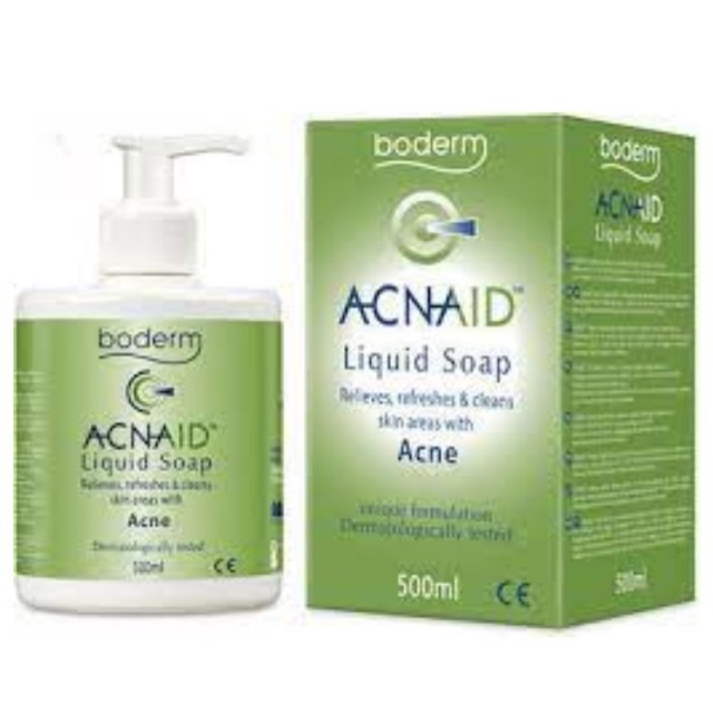 BODERM ACNAID LIQUID SOAP 500ML